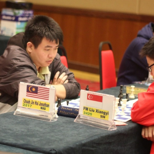 Jonathan Chuah at the 7th Penang Open 2015 Tournament