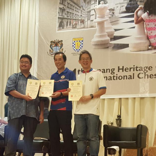 Teacher Terence In Competition - Marcus Chess Academy